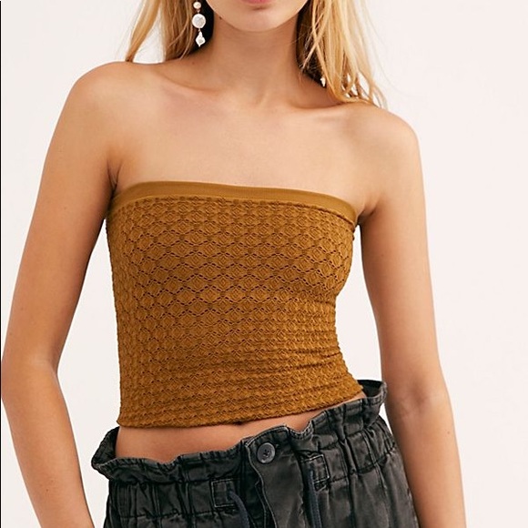 Free People Tops - NWOT Intimately Free People Honey Textured Tube